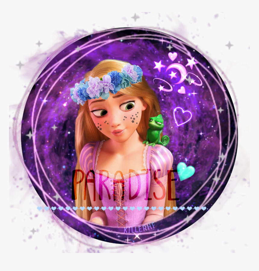 #rapunzel #princess #edit #enredados #disney - Girl, HD Png Download, Free Download