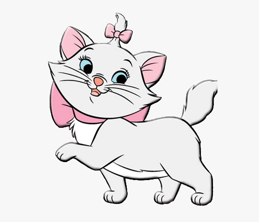 Clip Art Desenho Gatinha Marie - Lulu Caty Clipart, HD Png Download, Free Download