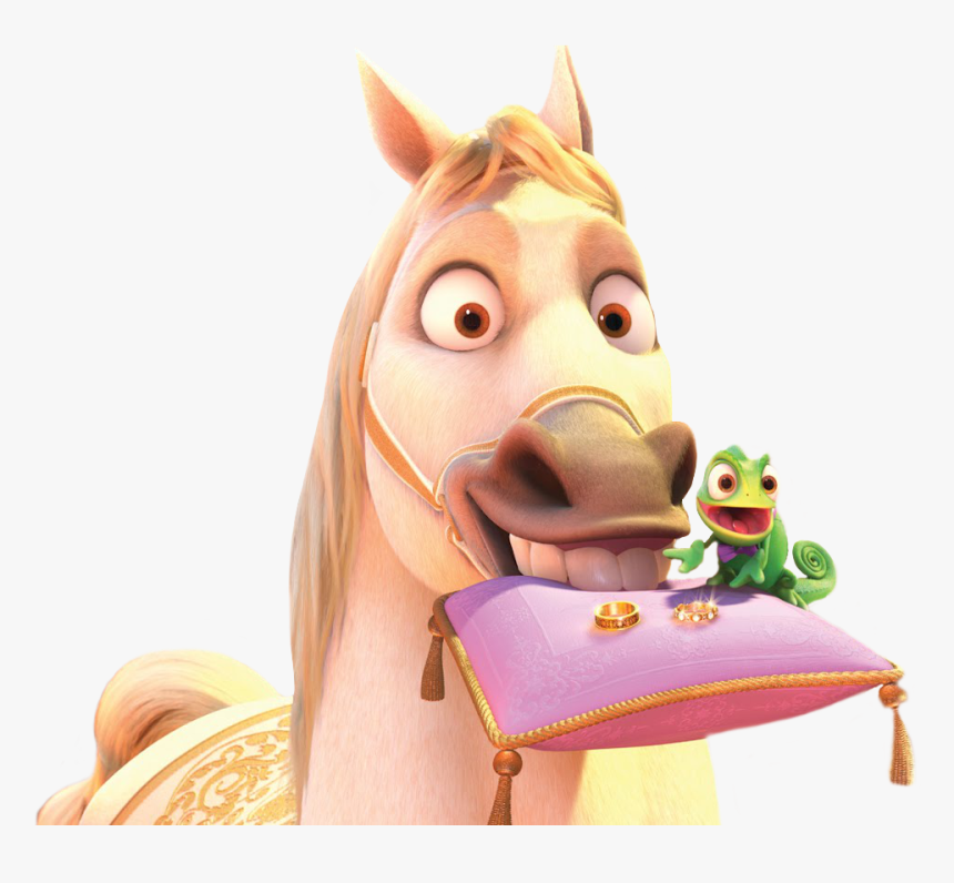 Maximus And Pascal - Disney Easter Eggs Horse, HD Png Download, Free Download