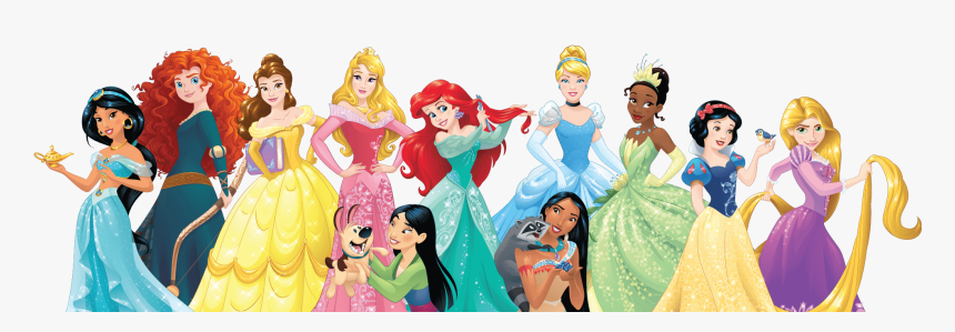 Disney Princesses - Disney Princesses Transparent Background, HD Png Download, Free Download