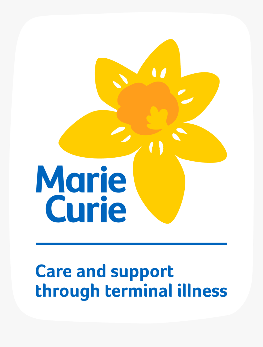 Marie Curie Daffodil Logo, HD Png Download, Free Download