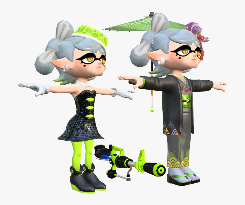 Download Zip Archive - Splatoon 2 Marie Kimono, HD Png Download, Free Download