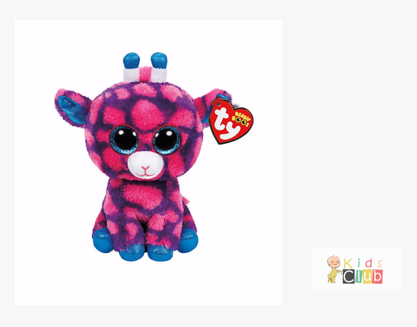 Transparent Beanie Boo Clipart - Beanie Boo Keyring Giraffe, HD Png Download, Free Download