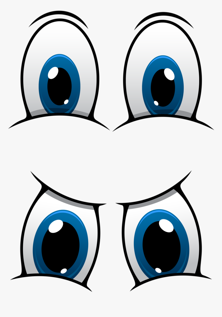 Clip Art Obrazki Gify Cliprty - Ojos De Payaso Para Imprimir, HD Png Download, Free Download