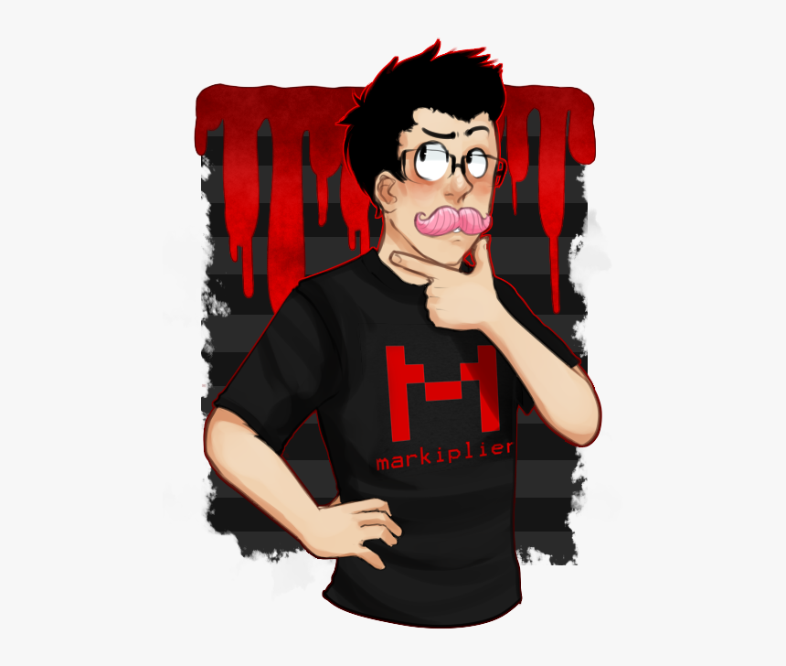 Markiplier Fanart By Artwarrior25 D5n7o42 Tumblr Static - Markiplier Youtube, HD Png Download, Free Download