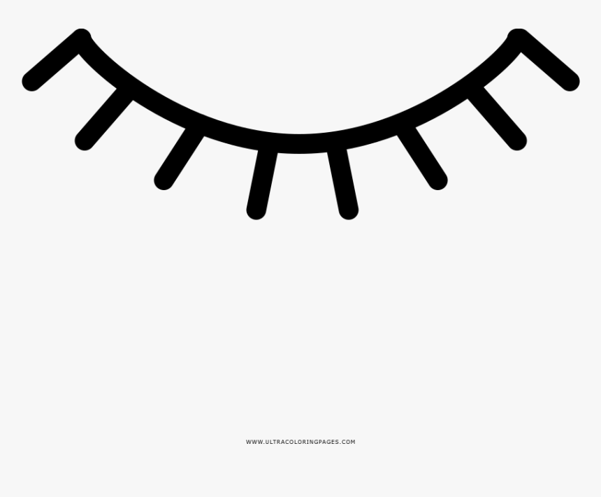 Clip Art Olho Fechado Desenho - Closed Eye Vector Free, HD Png Download, Free Download