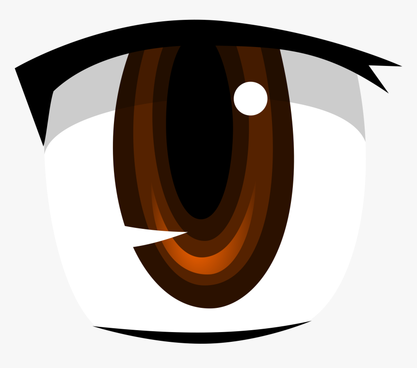 File - Anime Eye - Svg - Anime Boy Eyes Png, Transparent Png, Free Download