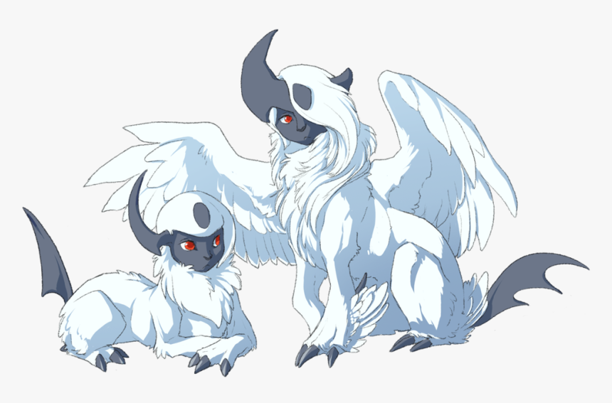 Fellow Absol Lover - Absol And Mega Absol, HD Png Download, Free Download