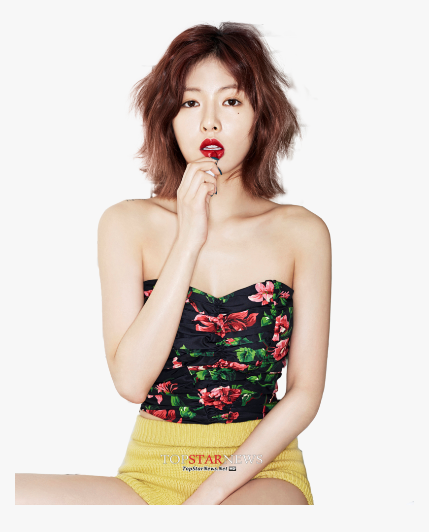 Clip Art Hyuna Tattoo - Hyuna Magazine Model, HD Png Download, Free Download