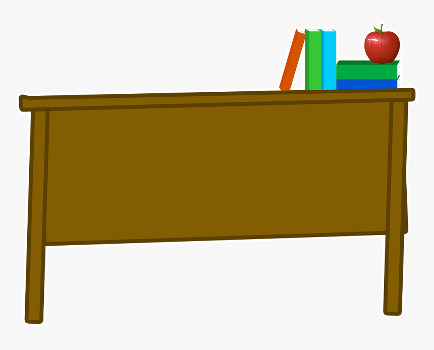 Desktop School, Desktop Books, Desktop, Classroom - Coffee Table, HD Png Download, Free Download