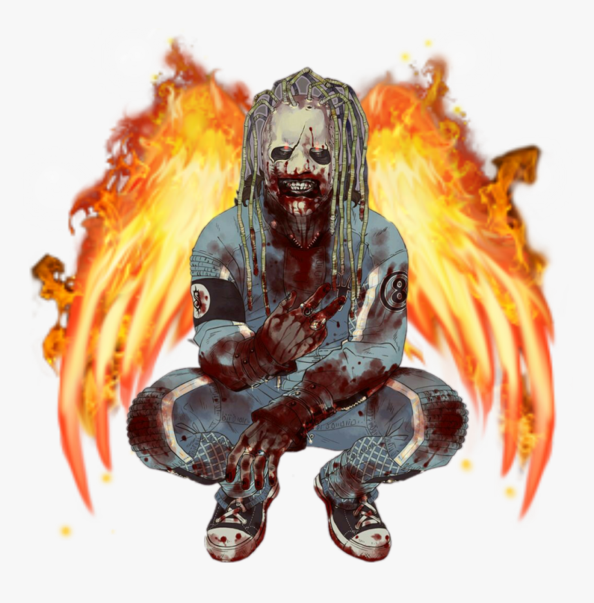 #slipknot - Fire Wings Effect Png, Transparent Png, Free Download