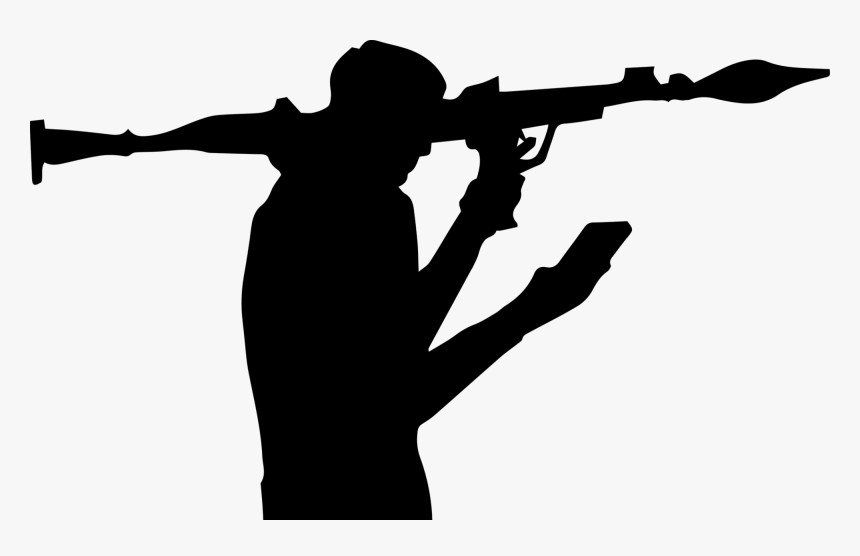 Gang Fight Silhouette Transparent, HD Png Download, Free Download