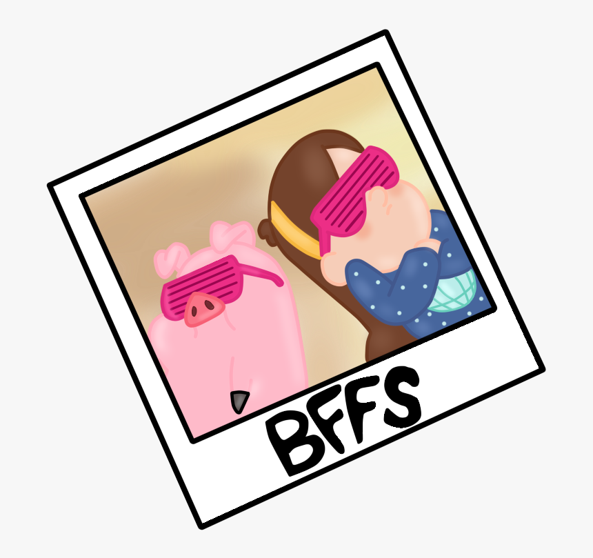 Mabel And Waddles By Eclipse340 - Stickers Tumblr De Gravity Falls, HD Png Download, Free Download