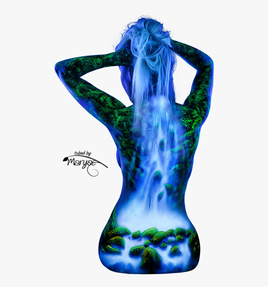 Body Painting Of Water, HD Png Download, Free Download