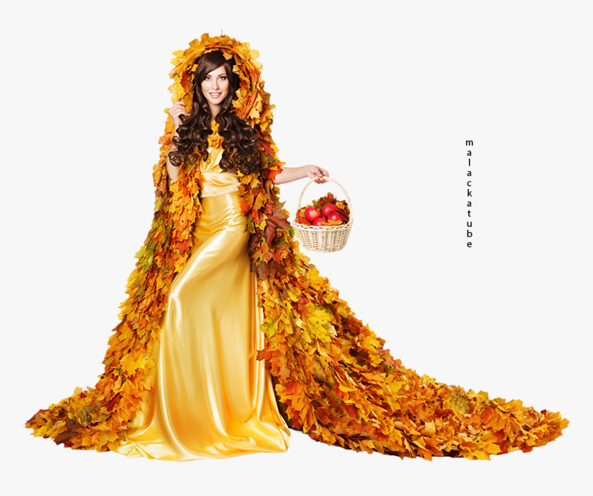 Fall Leaves Dress Costume, HD Png Download, Free Download