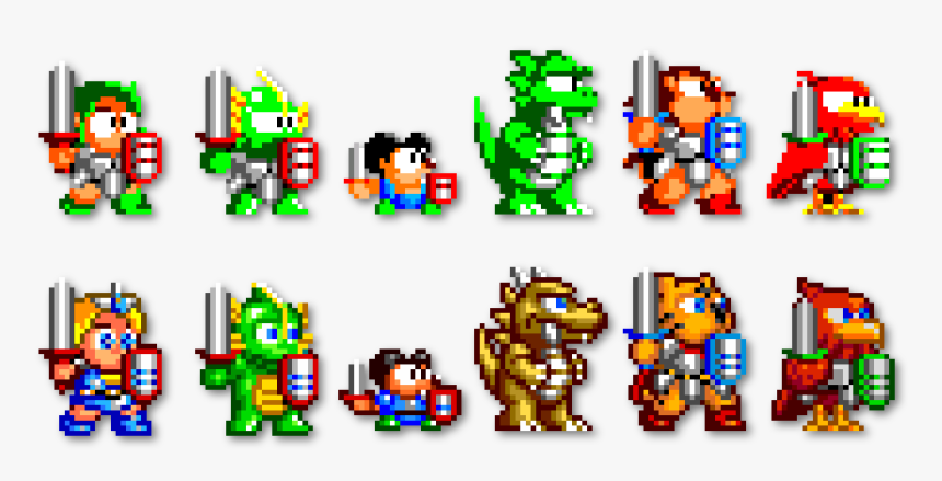 Wonder Boy Monster Land Sprites, HD Png Download, Free Download