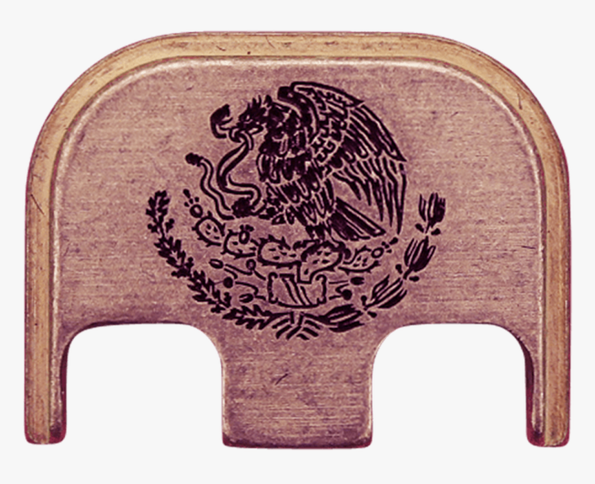 Mexican Eagle Copper Rugged Finish Back Plate - Indian Elephant, HD Png Download, Free Download