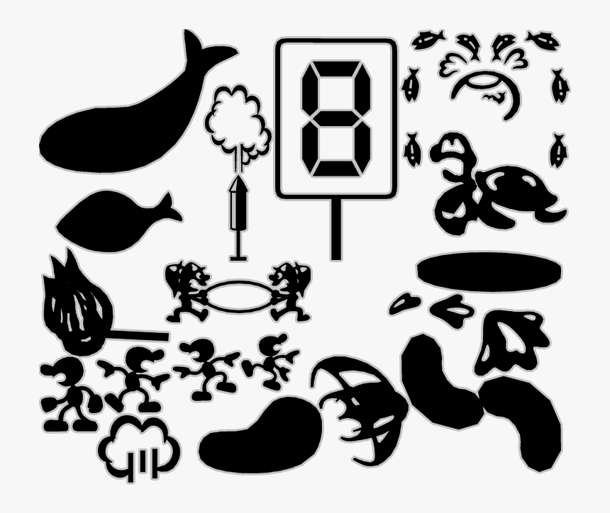 Download Zip Archive - Mr Game And Watch Effects, HD Png Download, Free Download