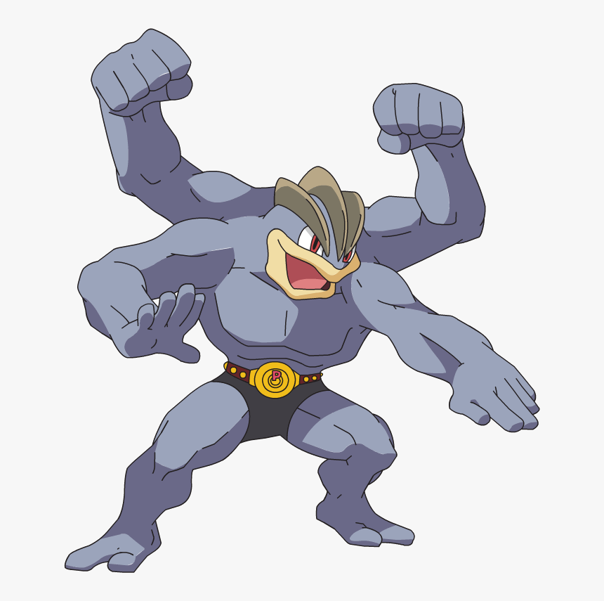 Pokemon Machamp Evolution, HD Png Download, Free Download