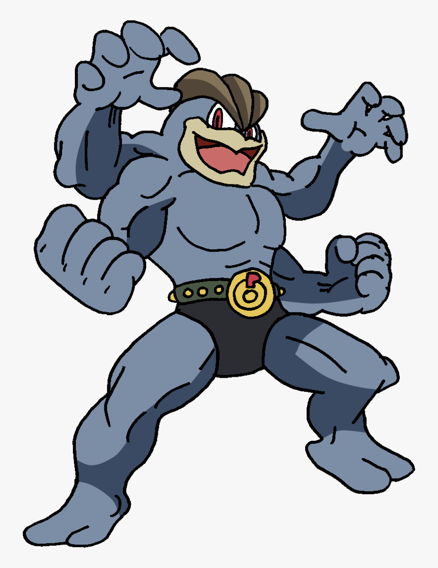 Machamp Pokemon Png Transparent Png Kindpng