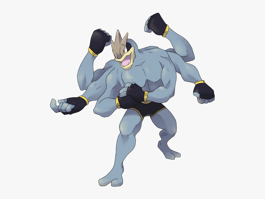 Pokemon Machamp Mega Evolution, HD Png Download, Free Download