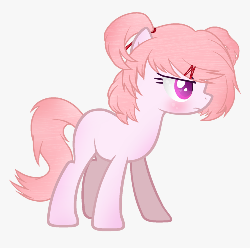 Xmelodyskyx, Doki Doki Literature Club, Earth Pony, - Doki Doki Literature Club Mlp Natsuik, HD Png Download, Free Download