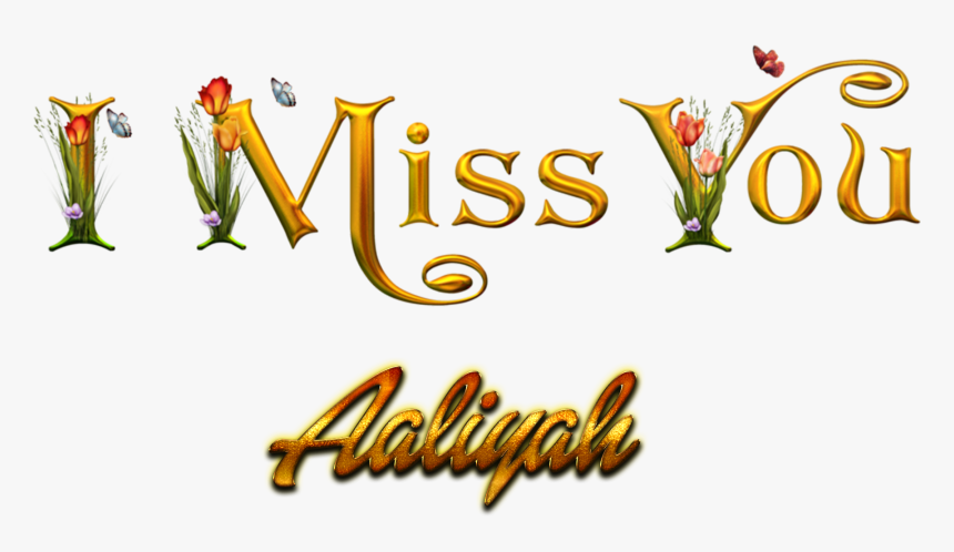 Aaliyah Miss You Name Png - Deepak Name, Transparent Png, Free Download