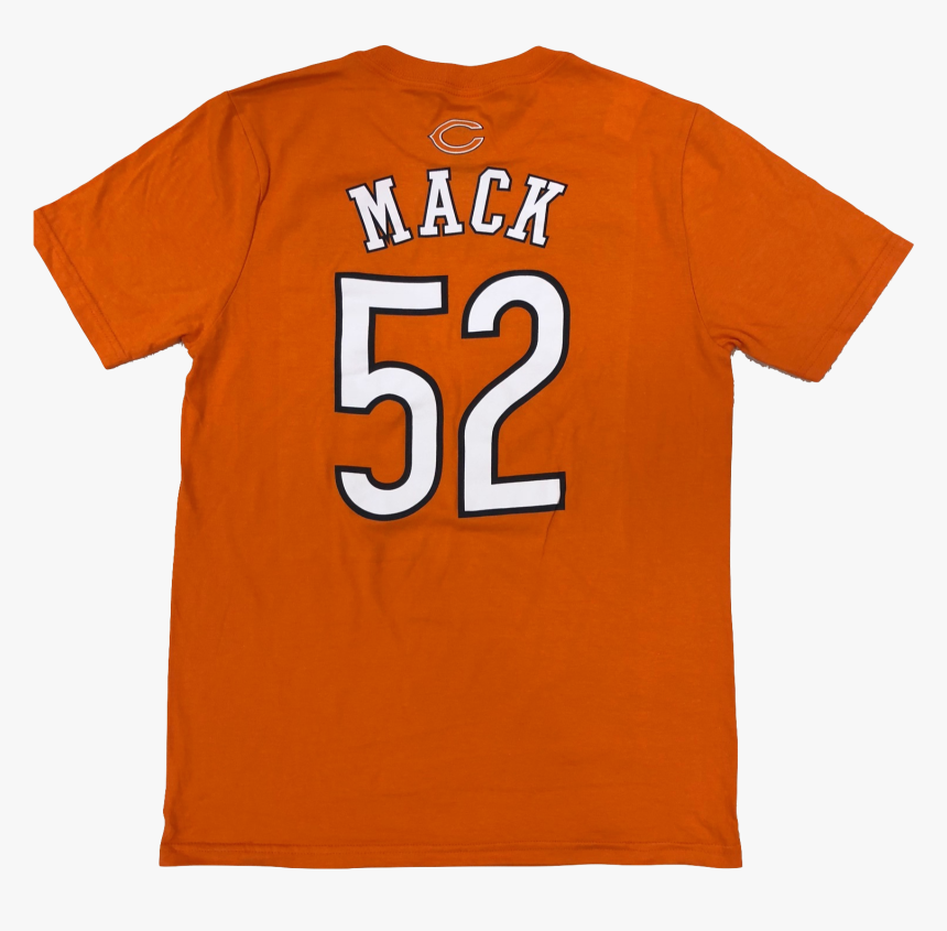 Chicago Bears Youth Khalil Mack Nfl Mainliner Orange - Cada Dia Amb El Cor Més Obert, HD Png Download, Free Download