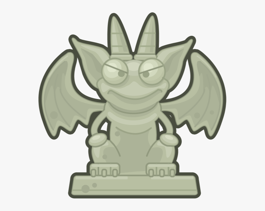 Gargoyle1 - Cartoon, HD Png Download, Free Download