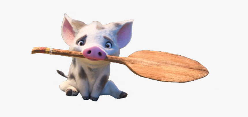 #moana #pua #pig #oar #character #disney #cute #adorable - Cute Pua From Moana, HD Png Download, Free Download