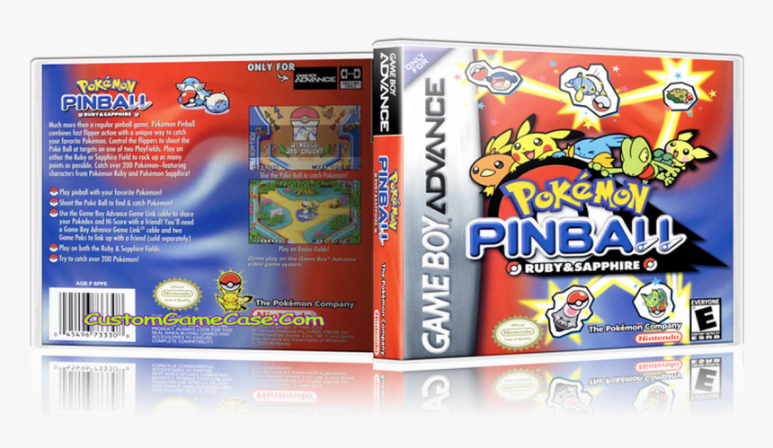 Gameboy Advance Gba - Pokemon Pinball Game Boy Advance, HD Png Download, Free Download