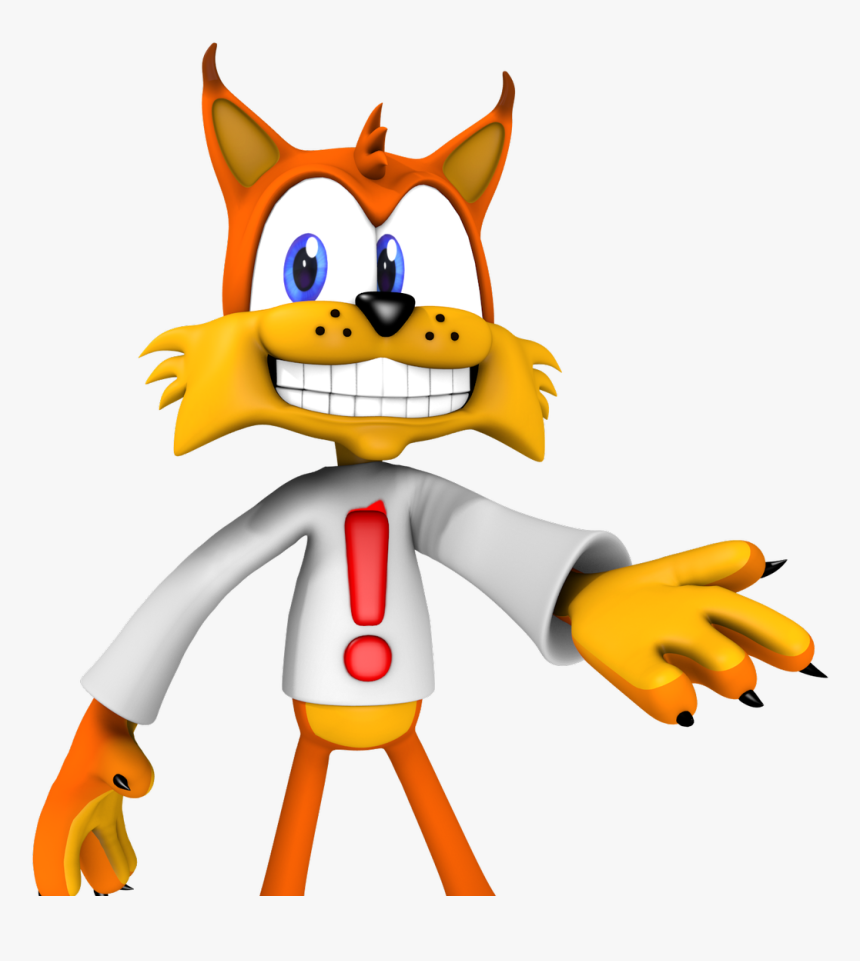Cartoon , Png Download - Bubsy Png, Transparent Png, Free Download