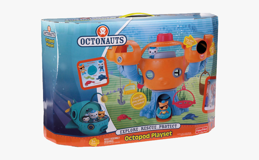 Fisher-price Octonauts Octopod Playset - Octonauts Octopod Playset, HD Png Download, Free Download