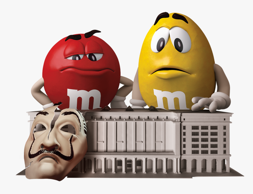 M&m La Casa De Papel, HD Png Download, Free Download