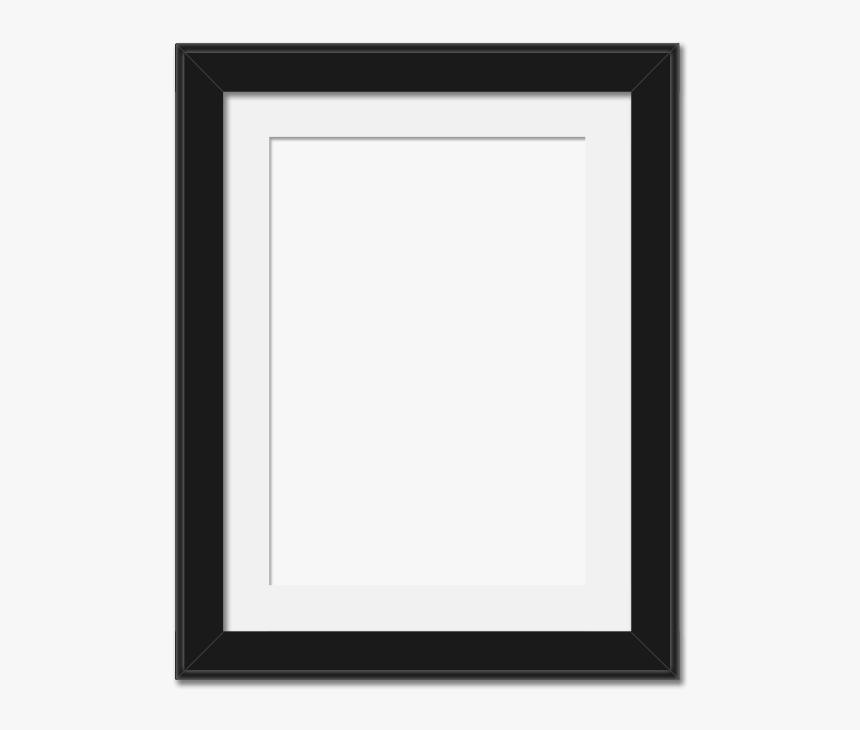 Clip Art Poster Negro Frase Divertida - Picture Frame, HD Png Download, Free Download