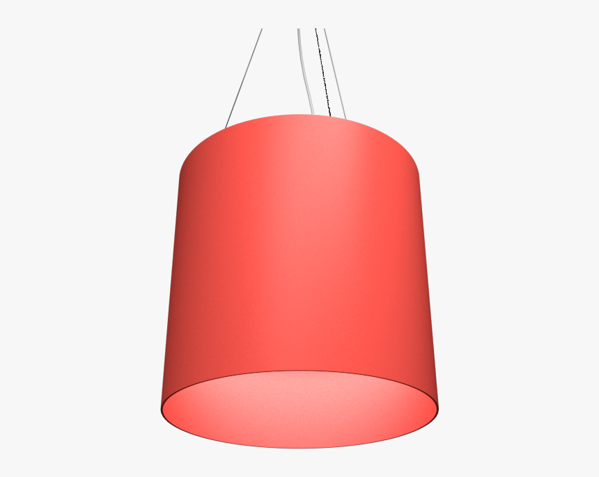 Pendant Lamp Cilíndrico Borda Alta - Lampshade, HD Png Download, Free Download