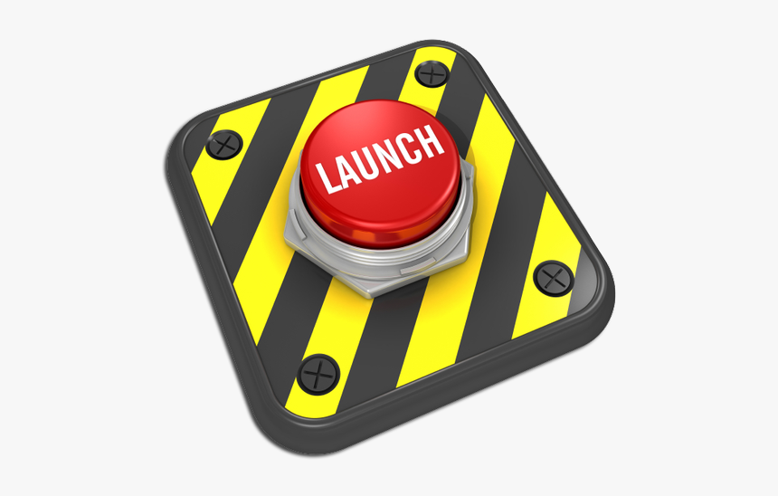 Rocket Launch Button, HD Png Download, Free Download