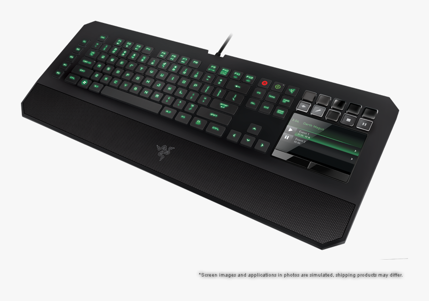 Gaming Keyboard Png - Gaming Keyboard Razer Deathstalker, Transparent Png, Free Download