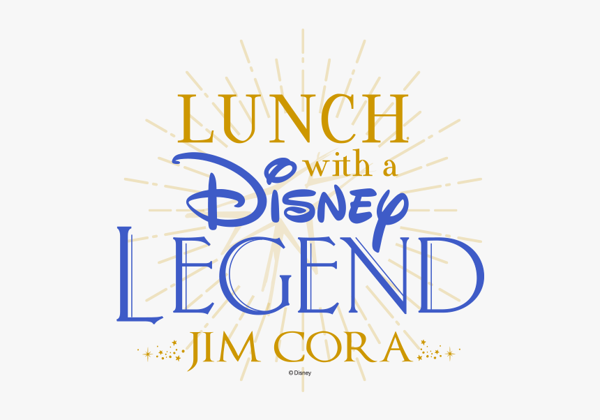 Tickets For Lunch With A Disney Legend - Disney, HD Png Download, Free Download