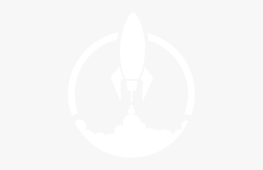 The Launch Room Logo Icon White Small - Emblem, HD Png Download, Free Download