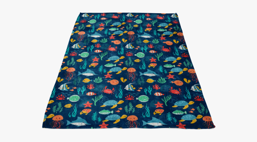 Under The Sea Fleece Blanket - Towel, HD Png Download, Free Download