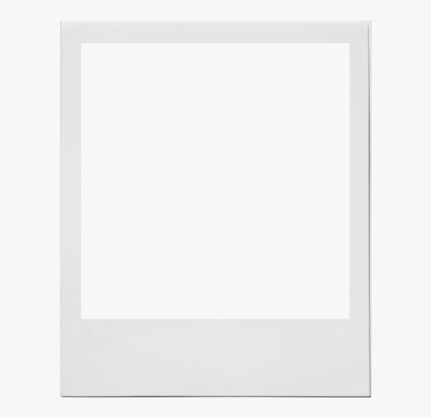 #cgnyb #edit #overlay #png 
#polaroid #clipart #white - Polaroid Frame Template Transparent, Png Download, Free Download