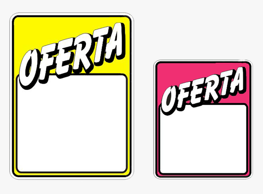 Placa De Oferta Png, Transparent Png, Free Download
