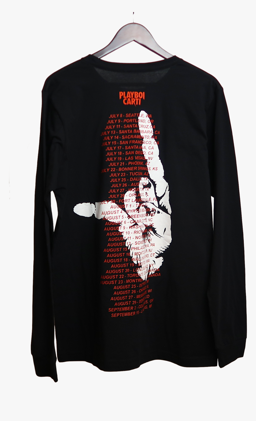 Playboi Carti Jason Mask Long Sleeve - Playboi Carti Long Sleeve, HD Png Download, Free Download