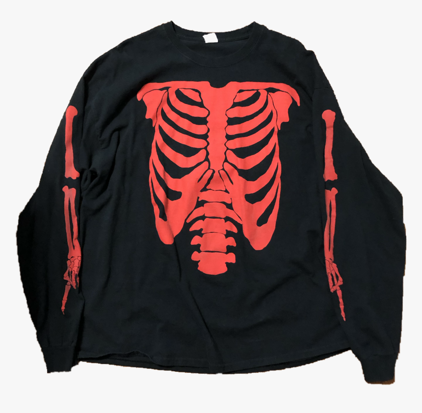 Image Of Carti Skeleton L/s - Playboi Carti Die Lit Merch, HD Png Download, Free Download