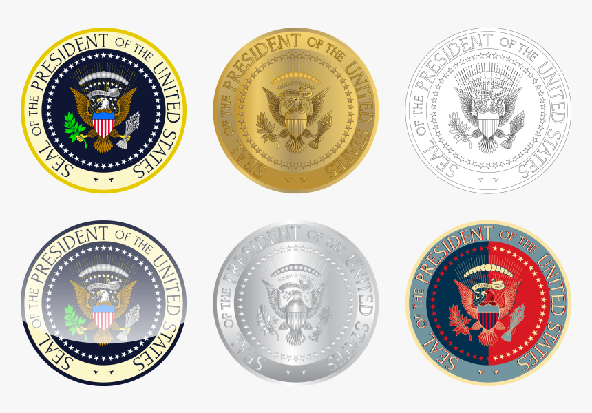 Seal Of The President Of The United States Coin Logo - Vector Seal Ai Free, HD Png Download, Free Download