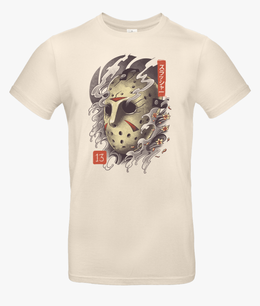 Vincent Trinidad Oni Jason Mask T-shirt B&c Exact - Oni Jason Mask, HD Png Download, Free Download