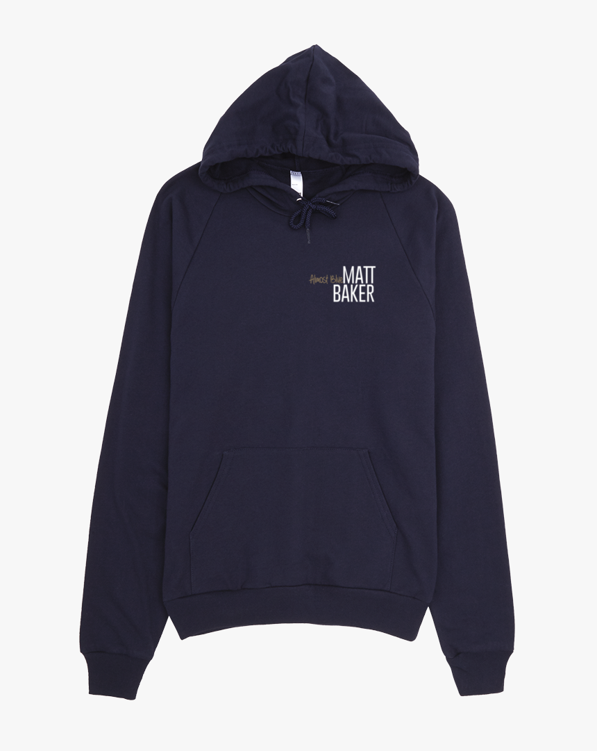 American Apparel Navy Flat Front Mockup - First Gen Cummins Hoodie, HD Png Download, Free Download