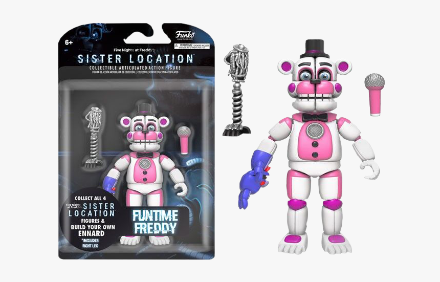 Funtime Freddy Action Figure, HD Png Download, Free Download