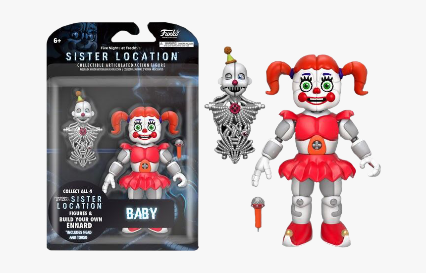 Fnaf Sister Location Baby Toy, HD Png Download, Free Download